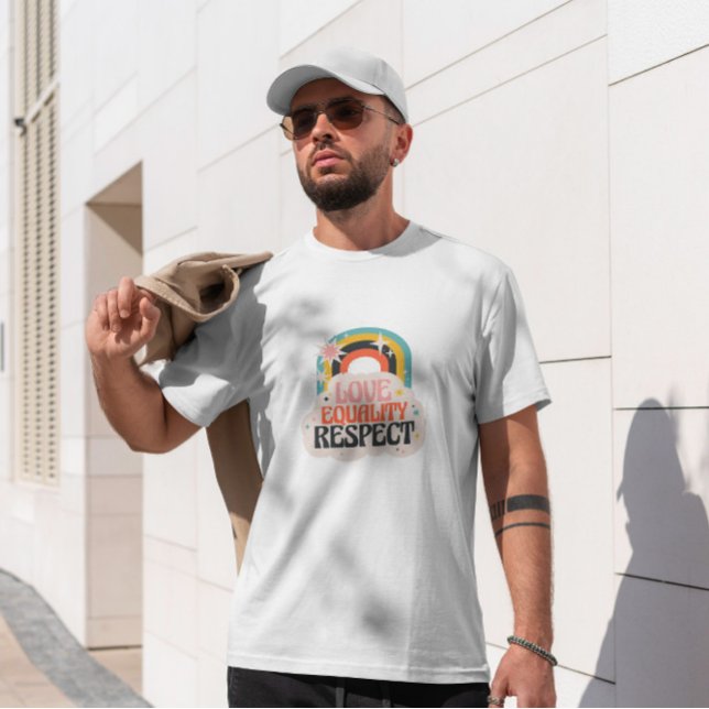 Peace Day Love Rainbow T-Shirt (Creator Uploaded)