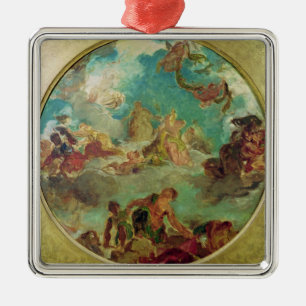 Peace Descending to Earth Metal Tree Decoration