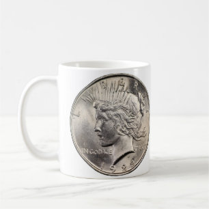 Peace Dollar Coffee Mug