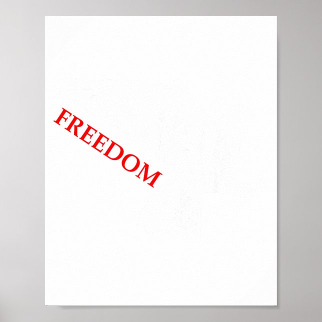 Peace Dom White Dove Says Dom Usa Red Dom Saying  Poster (Front)