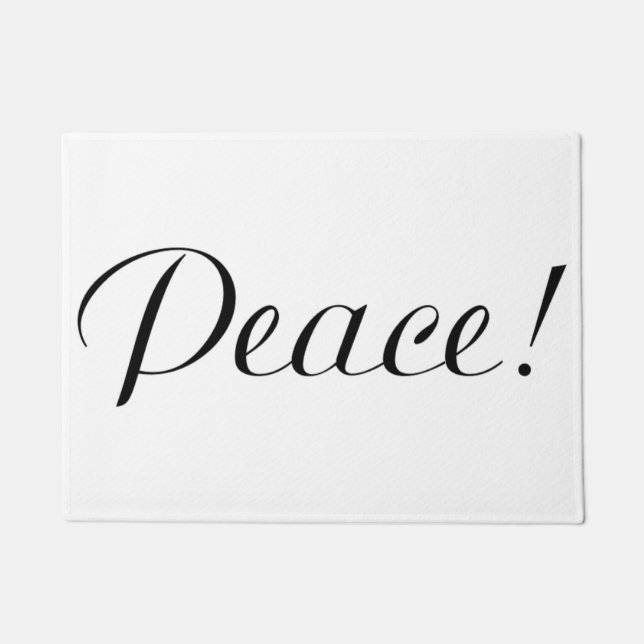 PEACE DOORMAT (Front)