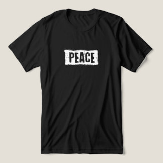 Peace Double Sided  Tri-Blend Shirt