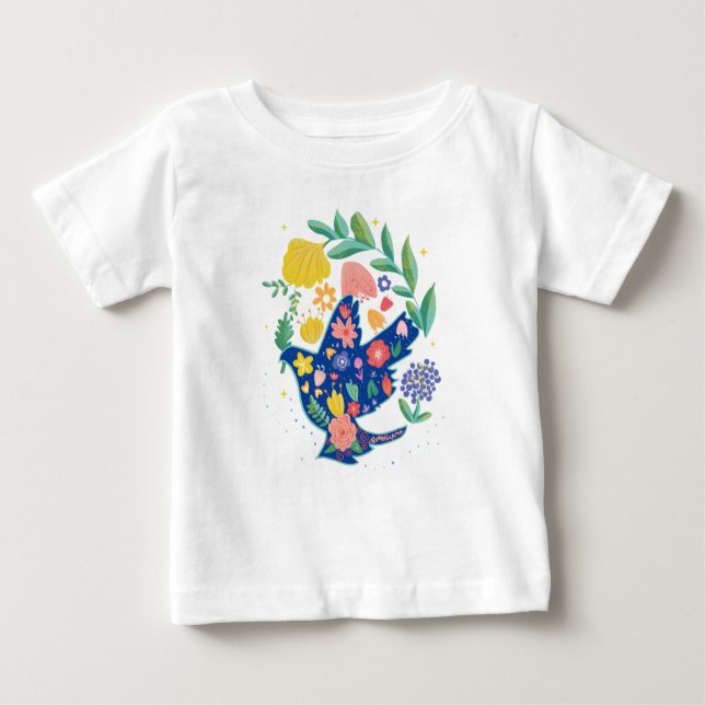 Peace Dove Baby T-Shirt (Front)