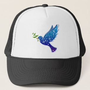 Peace Dove Bird Symbol Love Freedom Pigeon Trucker Hat