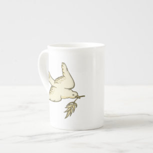 Peace Dove Bone China Mug