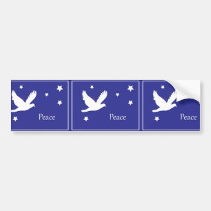 Peace Dove Bumper Sticker