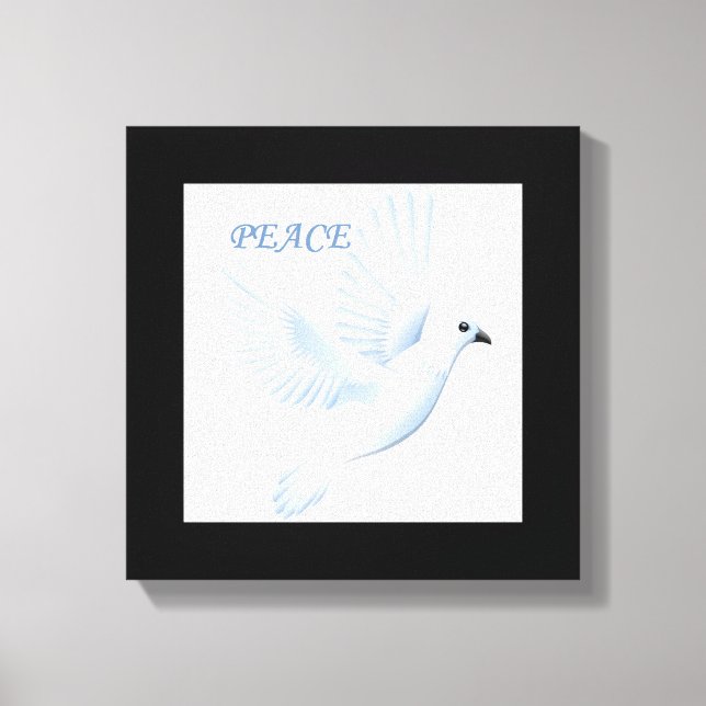 PEACE DOVE CANVAS PRINT (Front)