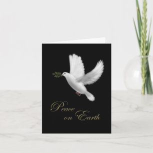Peace Dove Christmas Card