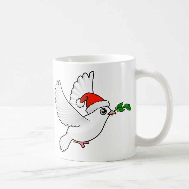 Peace Dove Christmas Coffee Mug (Right)