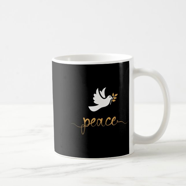 Peace Dove  Coffee Mug (Right)