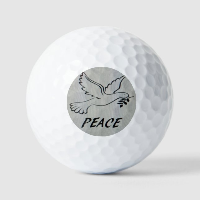 Peace Dove Golf Ball (Front)