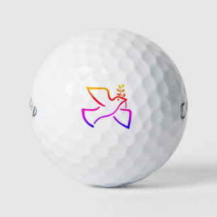 Peace Dove Golf Balls