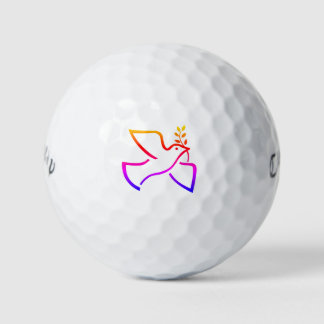 Peace Dove Golf Balls