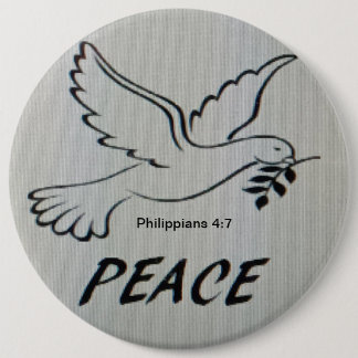 Peace Dove Logo Button