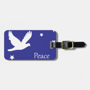 Peace Dove Luggage Tag