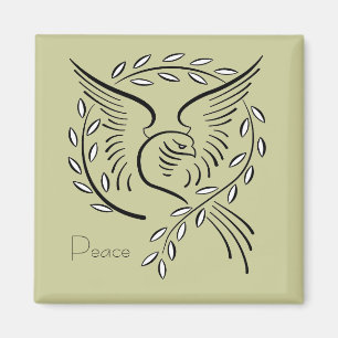 Peace Dove Magnet