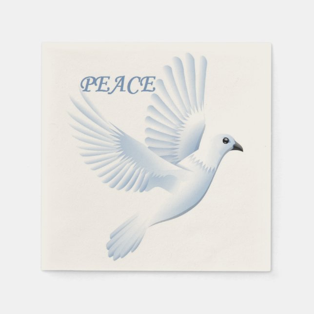 PEACE DOVE NAPKIN (Front)