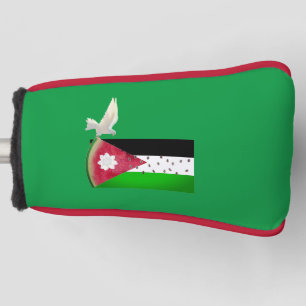 Peace Dove Palenstine Watermelon Putter Golf Head Cover