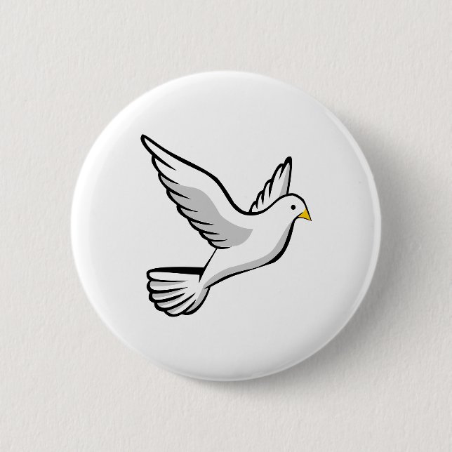 Peace Dove Patches & Buttons (Front)
