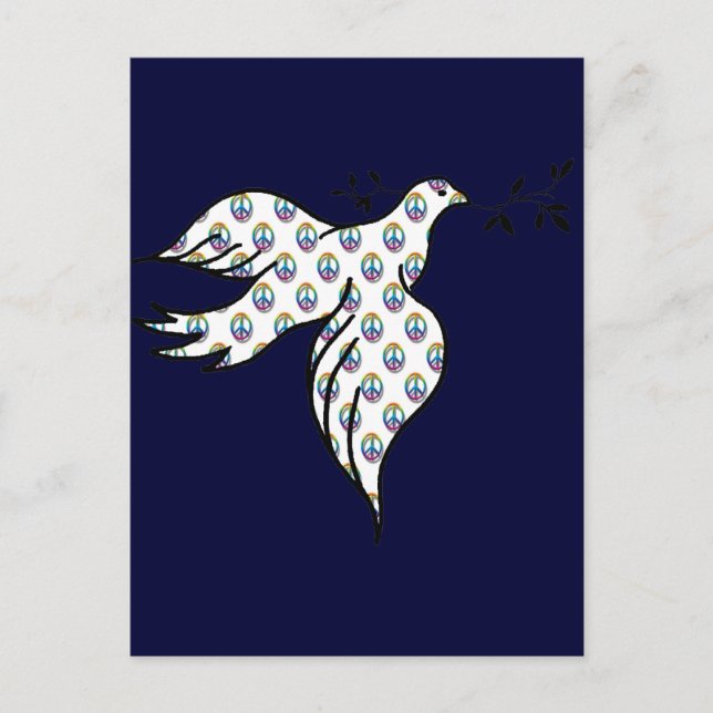 Peace Dove Postcard (Front)