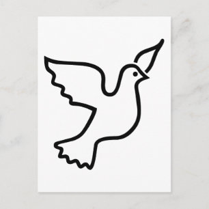 Peace Dove Postcard