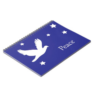 Peace Dove Spiral Notebook