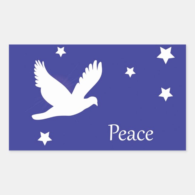 Peace Dove Sticker (Front)
