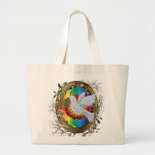Peace Dove Tote Bag