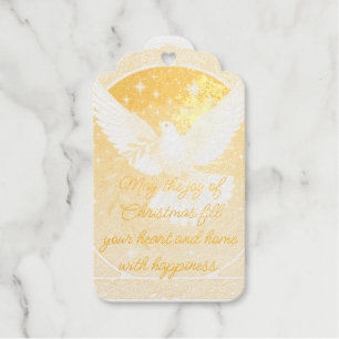 Peace Dove With Olive Sprig Decor Greeting Card Gift Tags