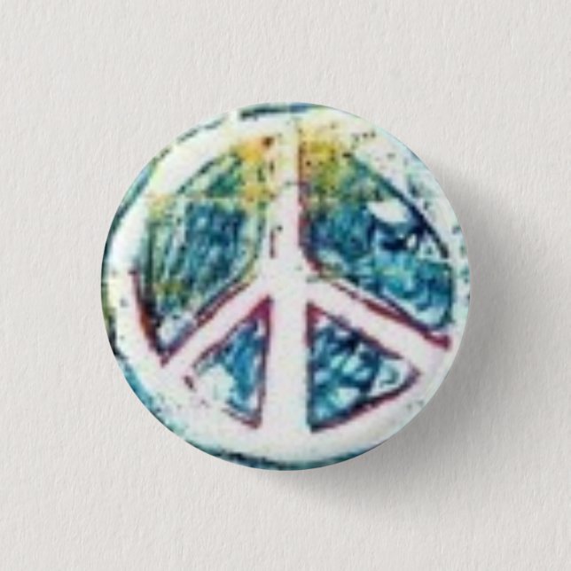 Peace Dude! 3 Cm Round Badge (Front)