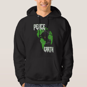 Peace Earth  5 Percent Black Woman Allah 7 Hoodie
