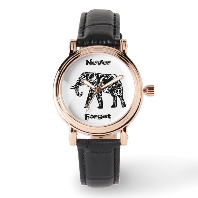 Peace Elephant Watch (Front)
