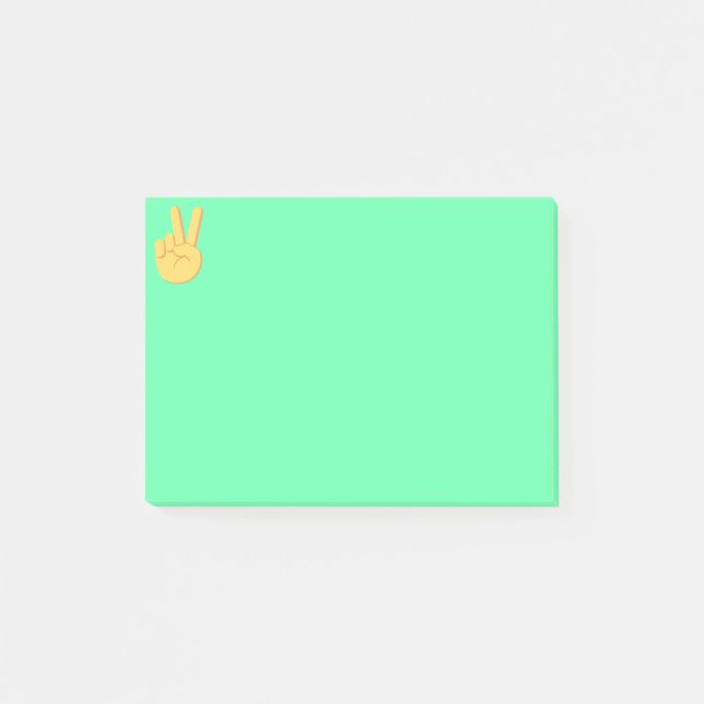 Peace Emoji Post-it Notes (Front)
