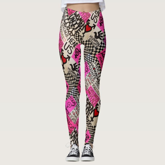 Peace & Equal Rights Tights (Front)