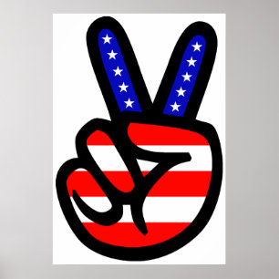 Peace Flag Poster