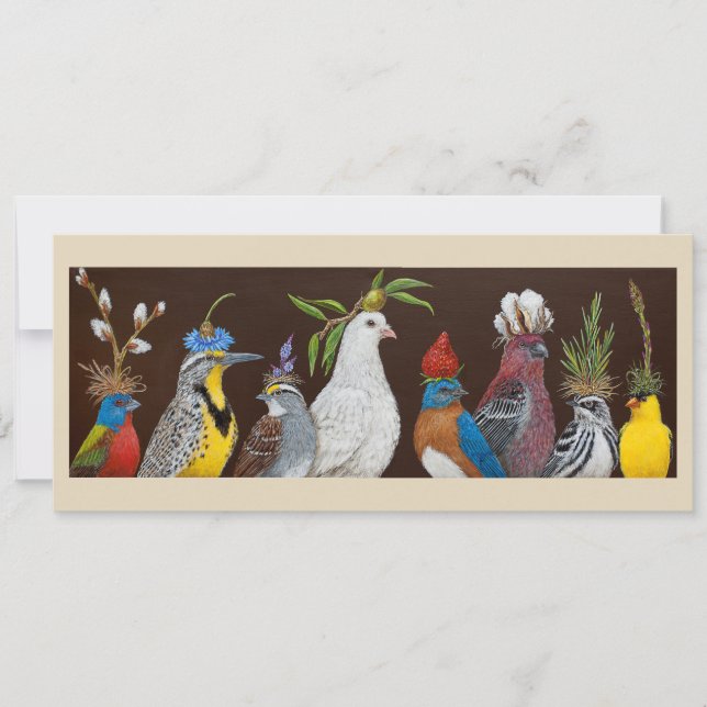 Peace flat card (Front)