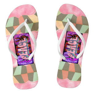 Peace Flip Flops