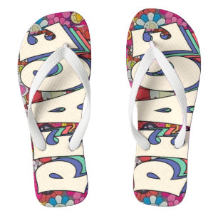 Peace Flip Flops