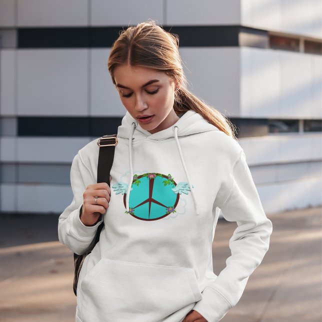 Peace Flowers Hoodie (Creator Uploaded)