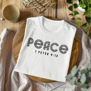 Peace for Men and Women Christian T-Shirt
