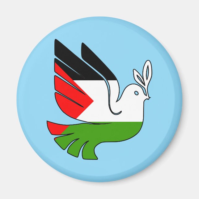 Peace for Palestine Magnet (Front)