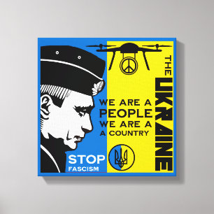 Peace For The Ukraine Canvas Print