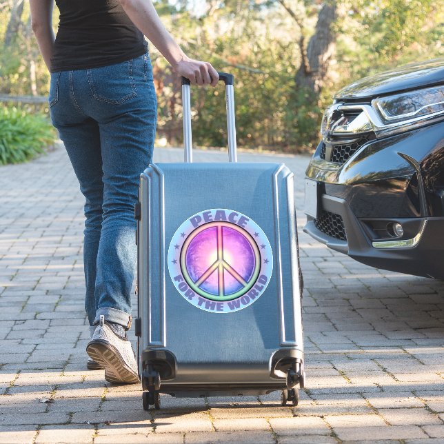 Peace for the World ☮ (Suitcase Insitu)
