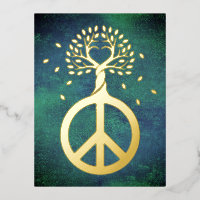 Peace For Trees - Flower Power Heart 1