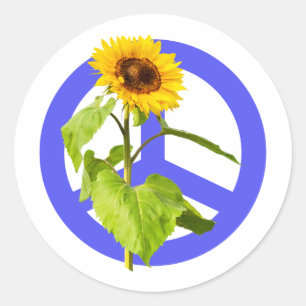 Peace for Ukraine  Classic Round Sticker