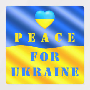 Peace For Ukraine - Freedom - Ukrainian Flag