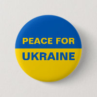 Peace for Ukraine Ukrainian Flag