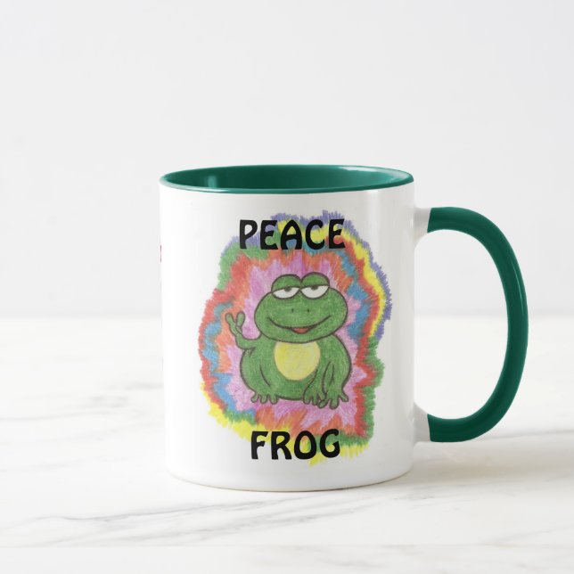 Peace Frog mug (Right)