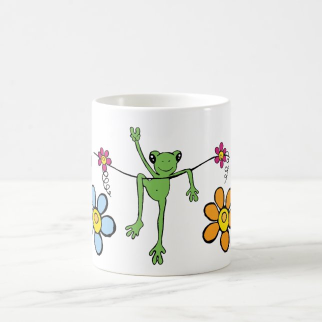 Peace Froggy Mug (Center)