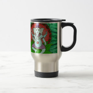 Peace Ganesh Dancing Travel Mug